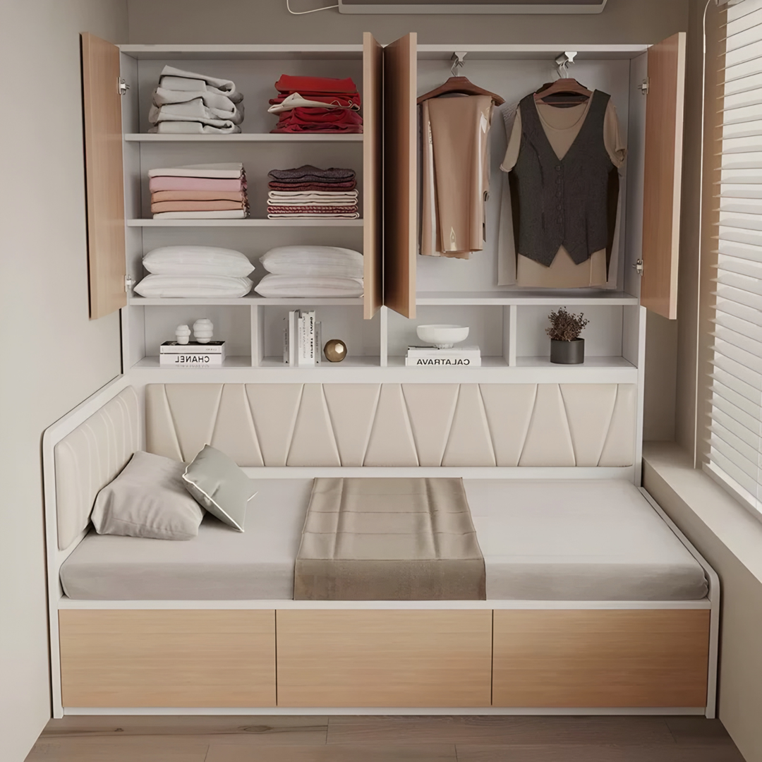 PANO Modern Storage Bedframe