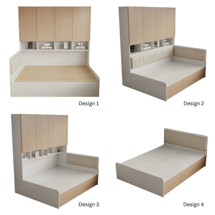 PANO Modern Storage Bedframe