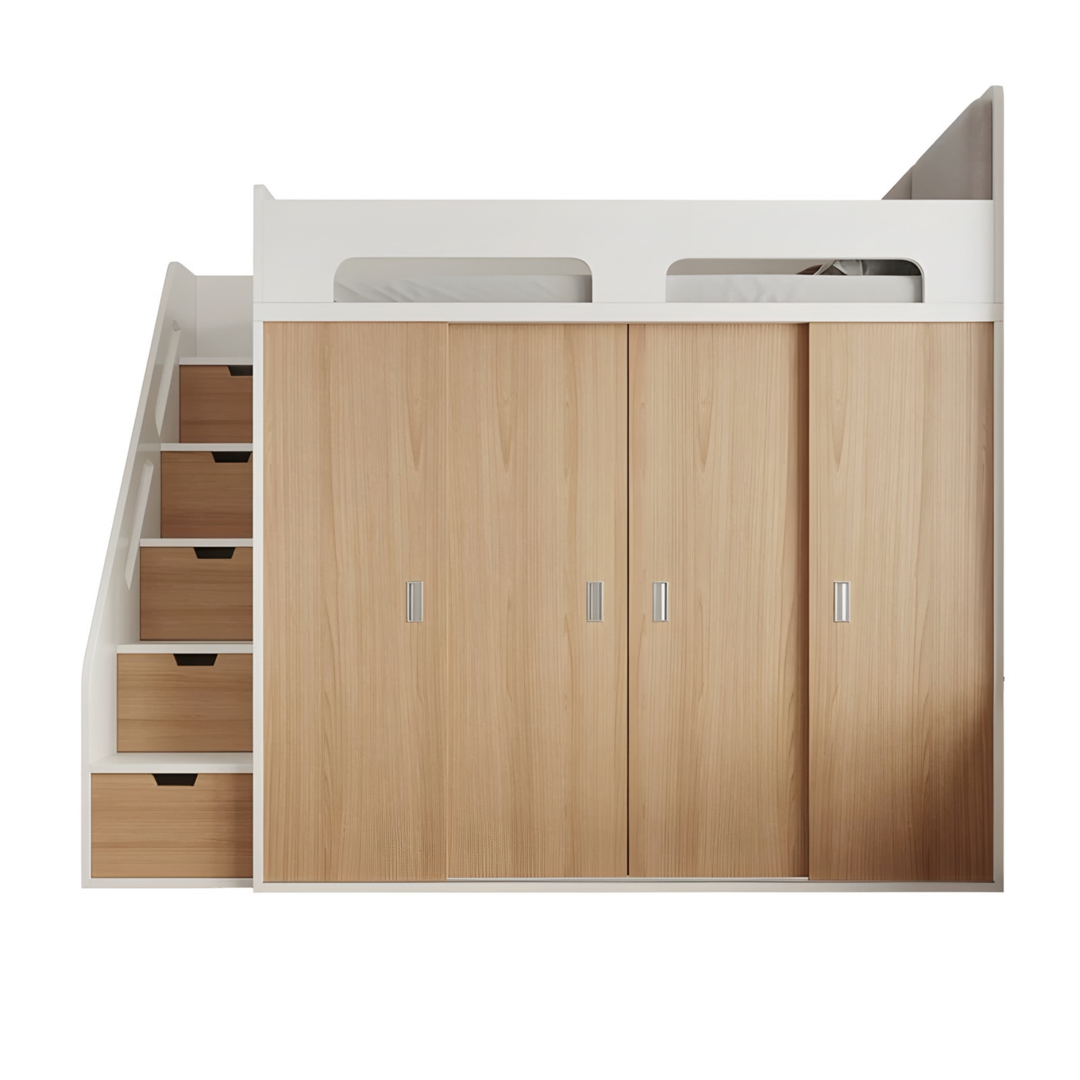 OVI Modern Wardrobe Storage Bedframe