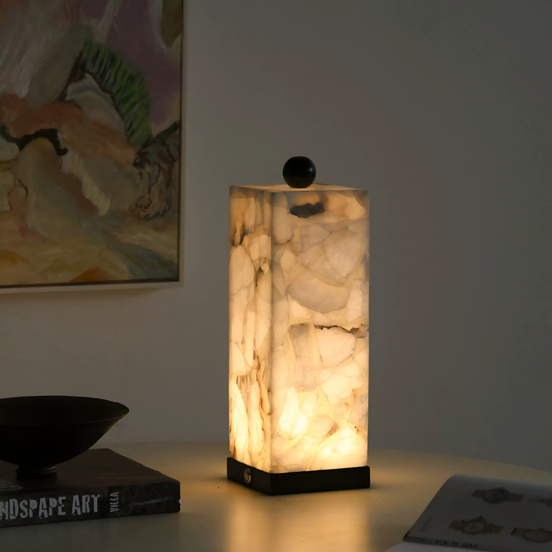 BROMLEY Modern Marble Table Lamp