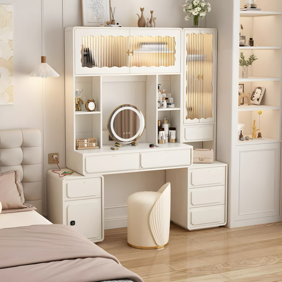 TRELQIA Modern Vanity Study Table