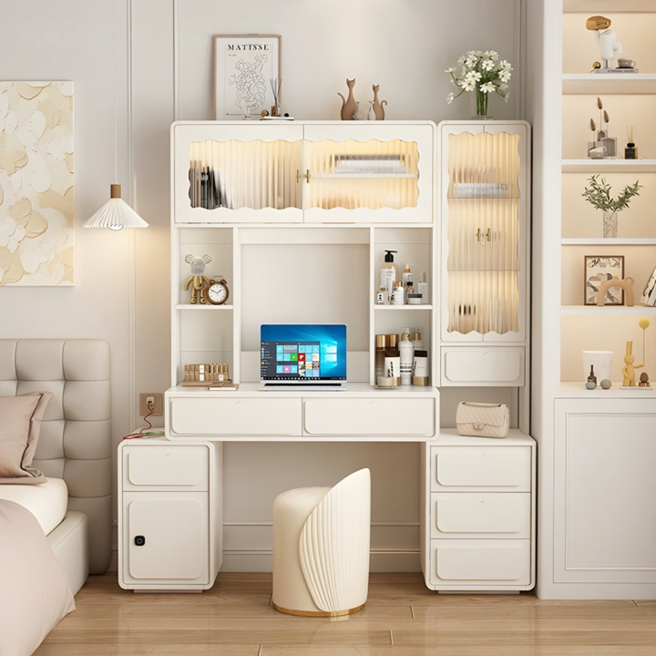 TRELQIA Modern Vanity Study Table