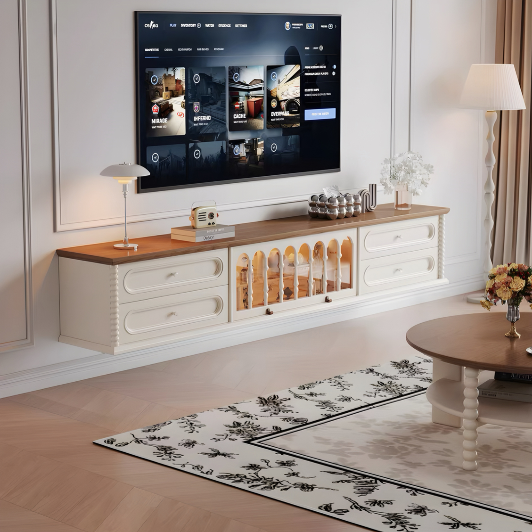 BELVEDERE Victorian TV Console