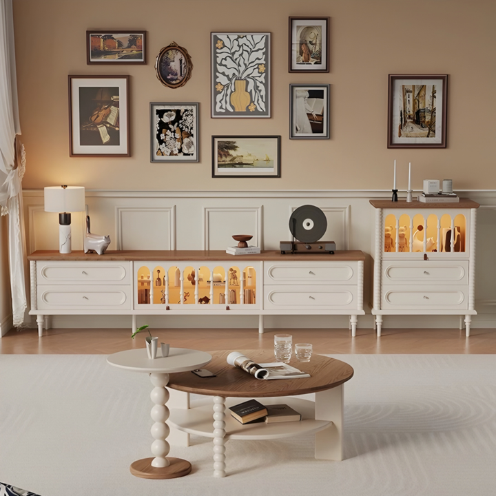 BELVEDERE Victorian TV Console