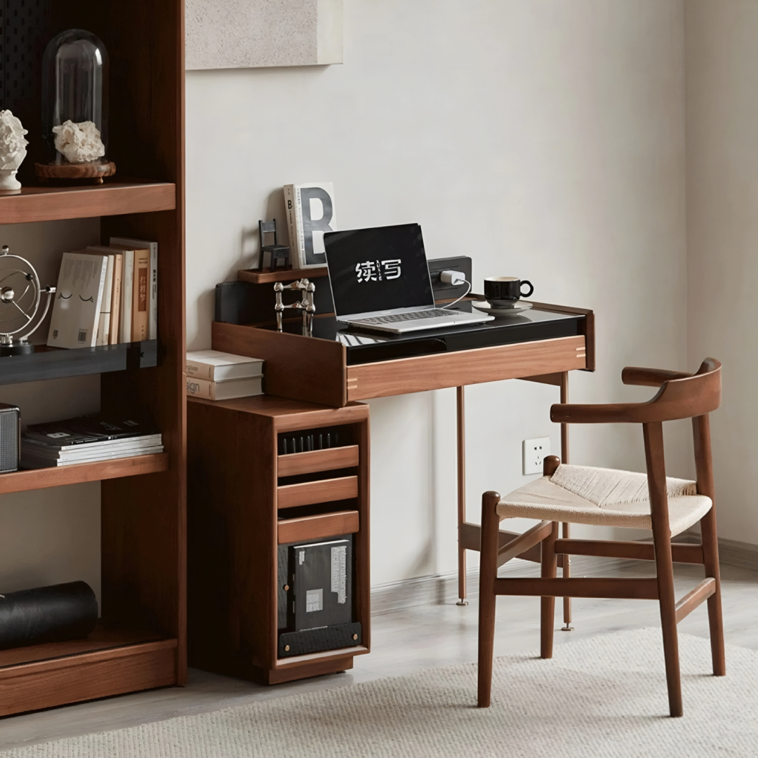WALDRIQ Aesop Solid Wood Vanity Table