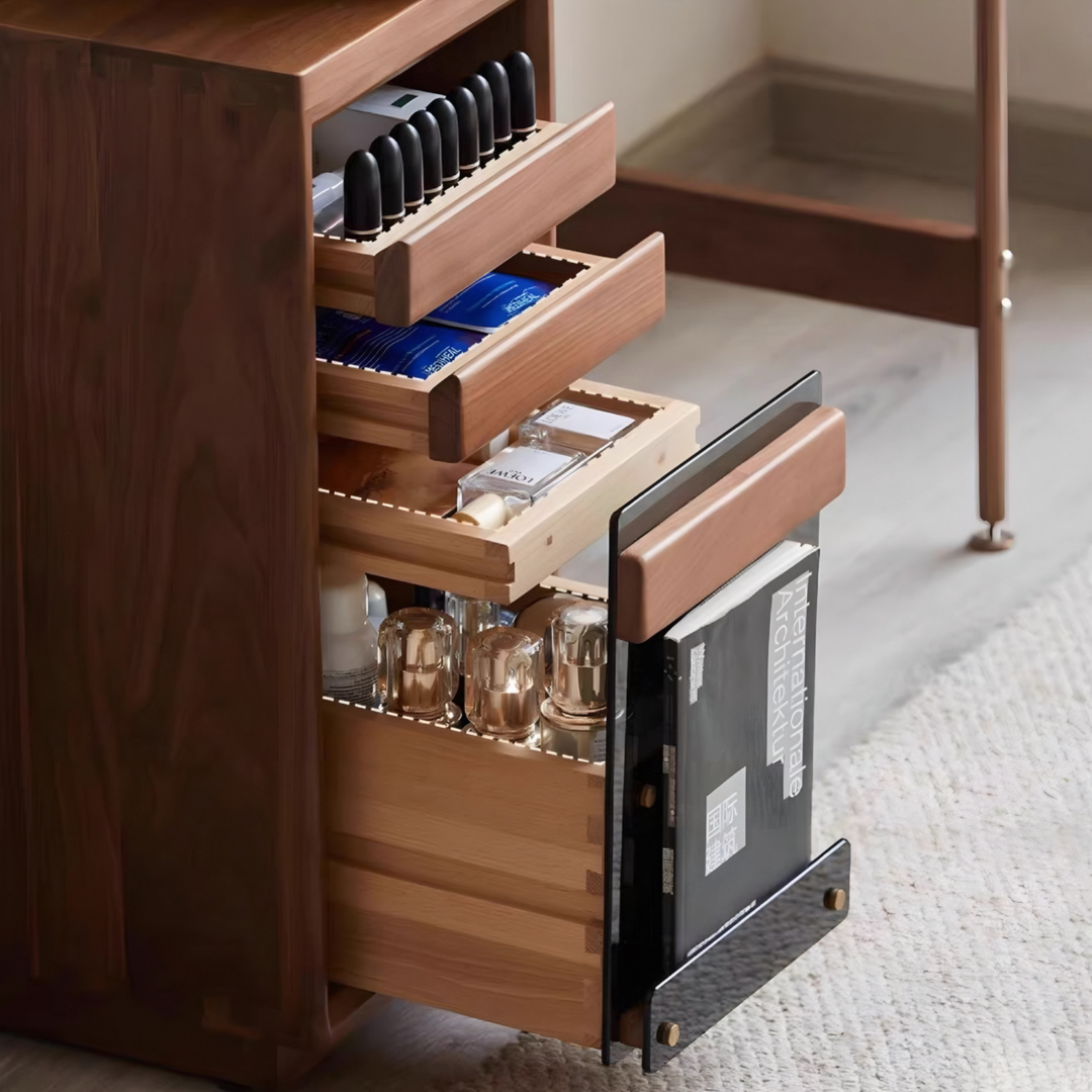 WALDRIQ Aesop Solid Wood Vanity Table
