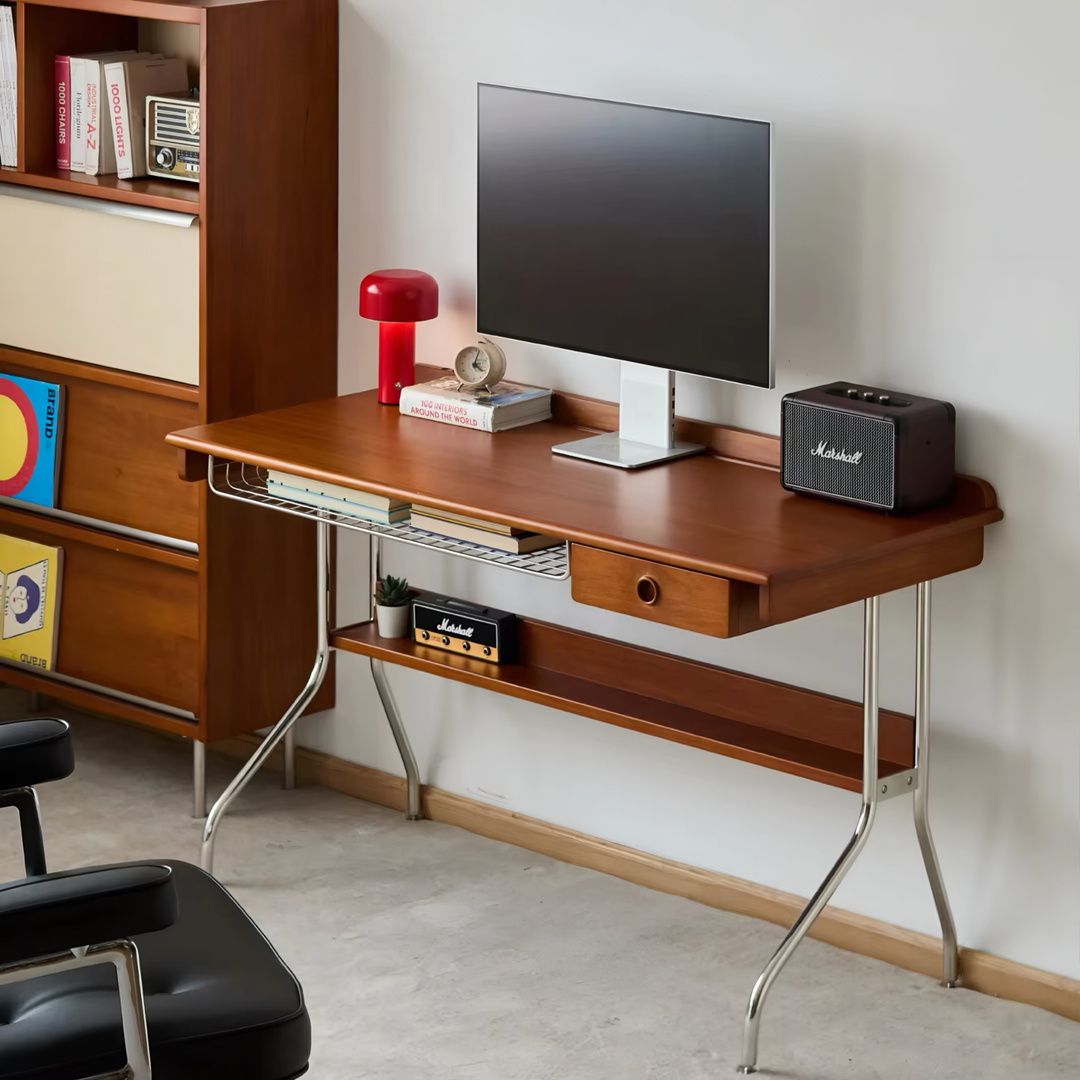 FELDON Modern Solid Wood Study Table