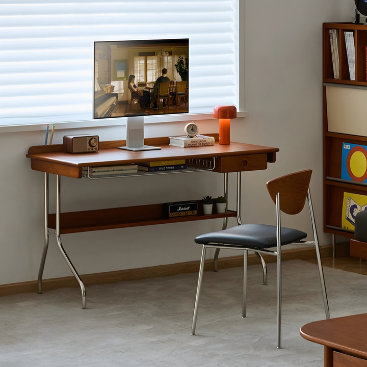 FELDON Modern Solid Wood Study Table