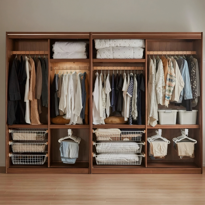 KORUHA Aesop Solid Wood Wardrobe