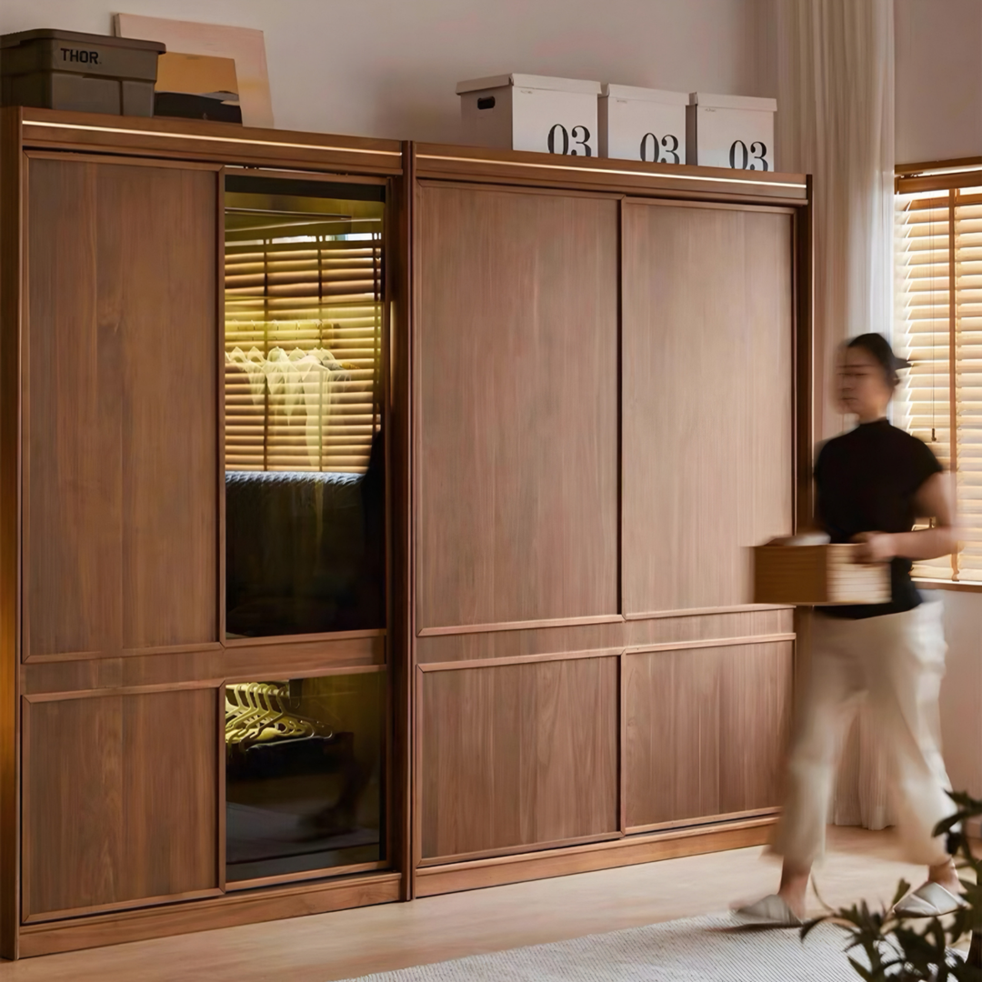 KORUHA Aesop Solid Wood Wardrobe