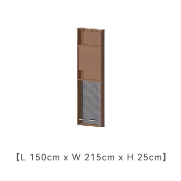 BRONIQ Aesop Solid Wood Wardrobe