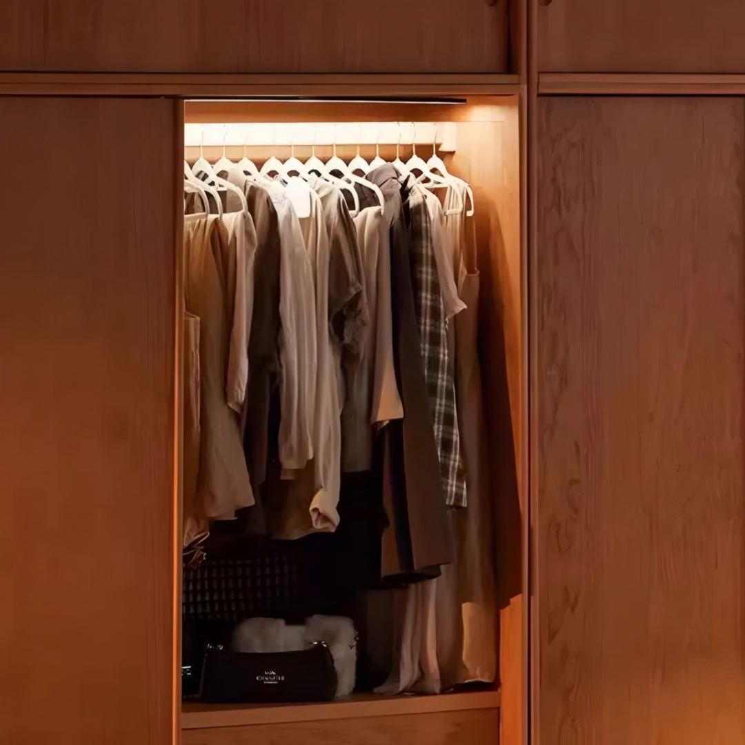 SENKYO Japandi Solid Wood Wardrobe