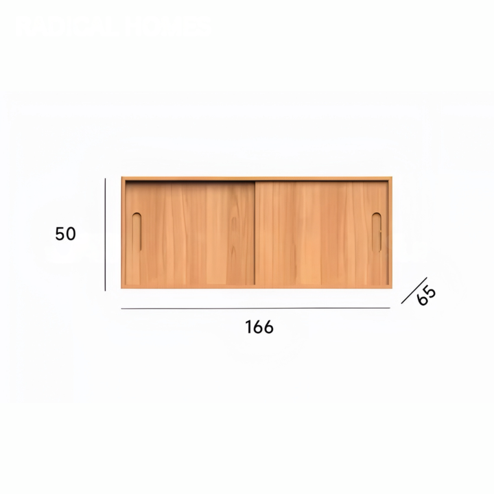 SENKYO Japandi Solid Wood Wardrobe