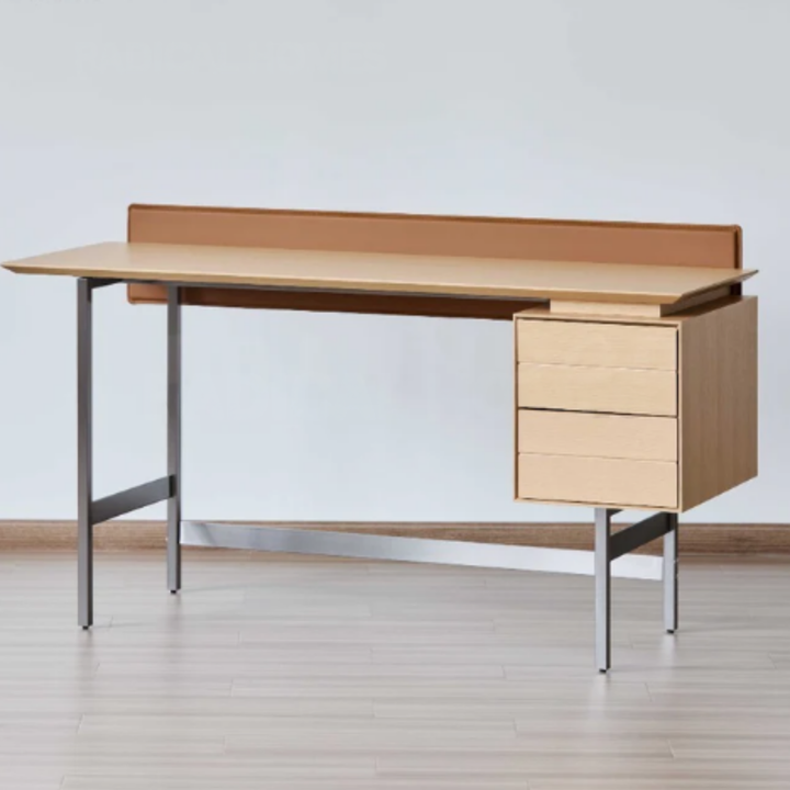 WILFRED Scandinavian Solid Wood Study Table