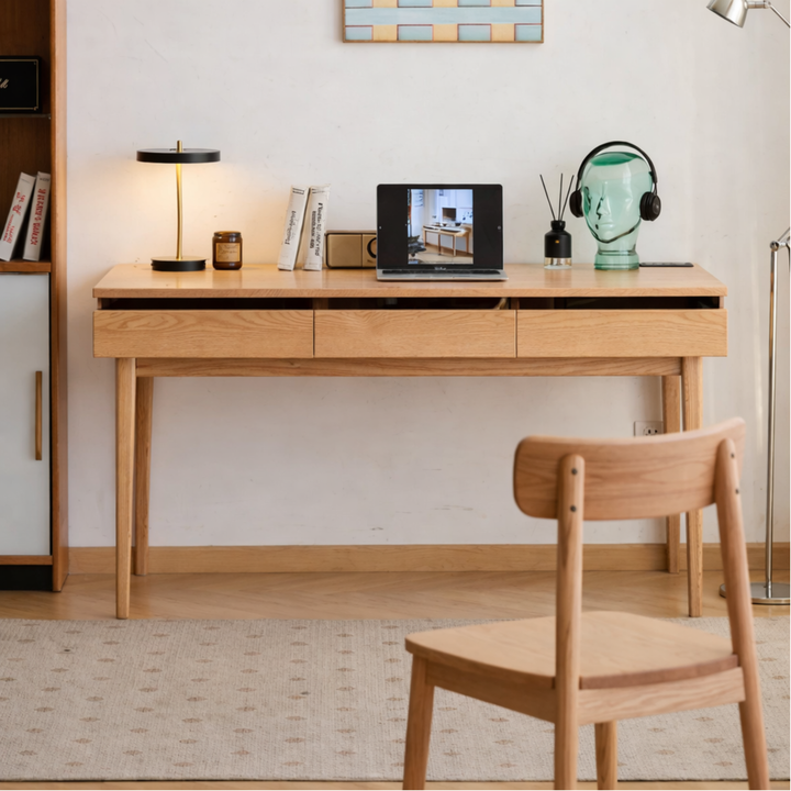 DUNCAN Modern Solid Wood Study Table
