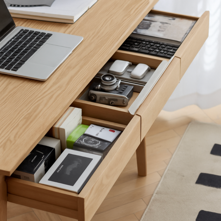DUNCAN Modern Solid Wood Study Table