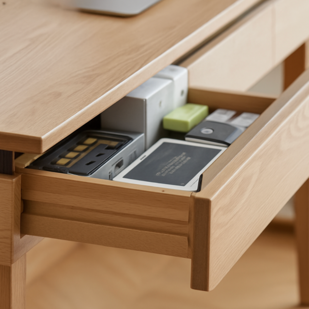 DUNCAN Modern Solid Wood Study Table
