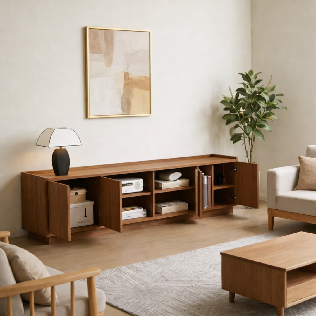 VARENNE Wabi Sabi Solid Wood TV Console