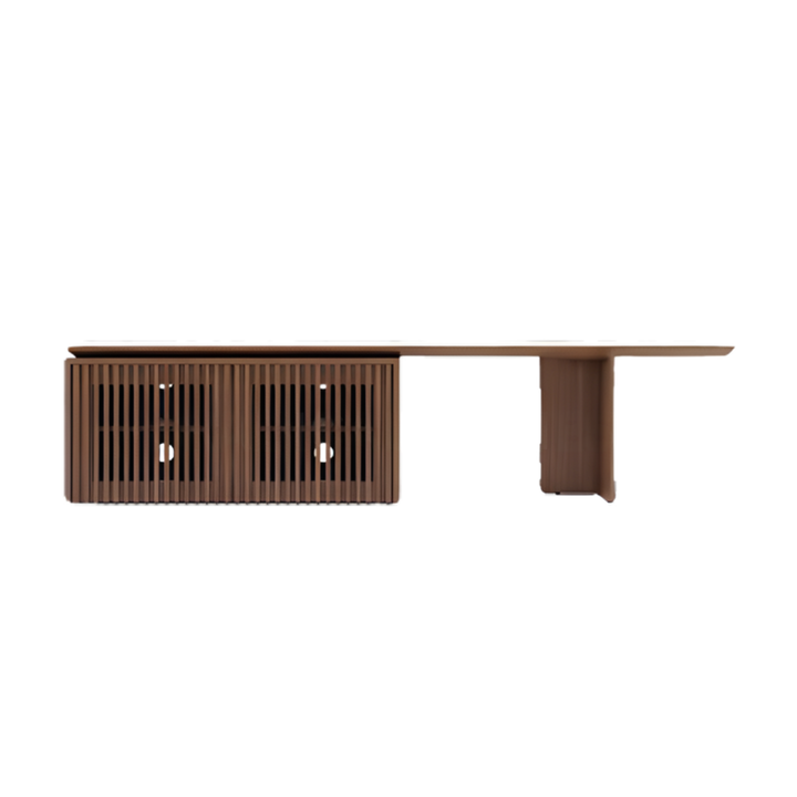 KINOKU Wabi Sabi Solid Wood TV Console