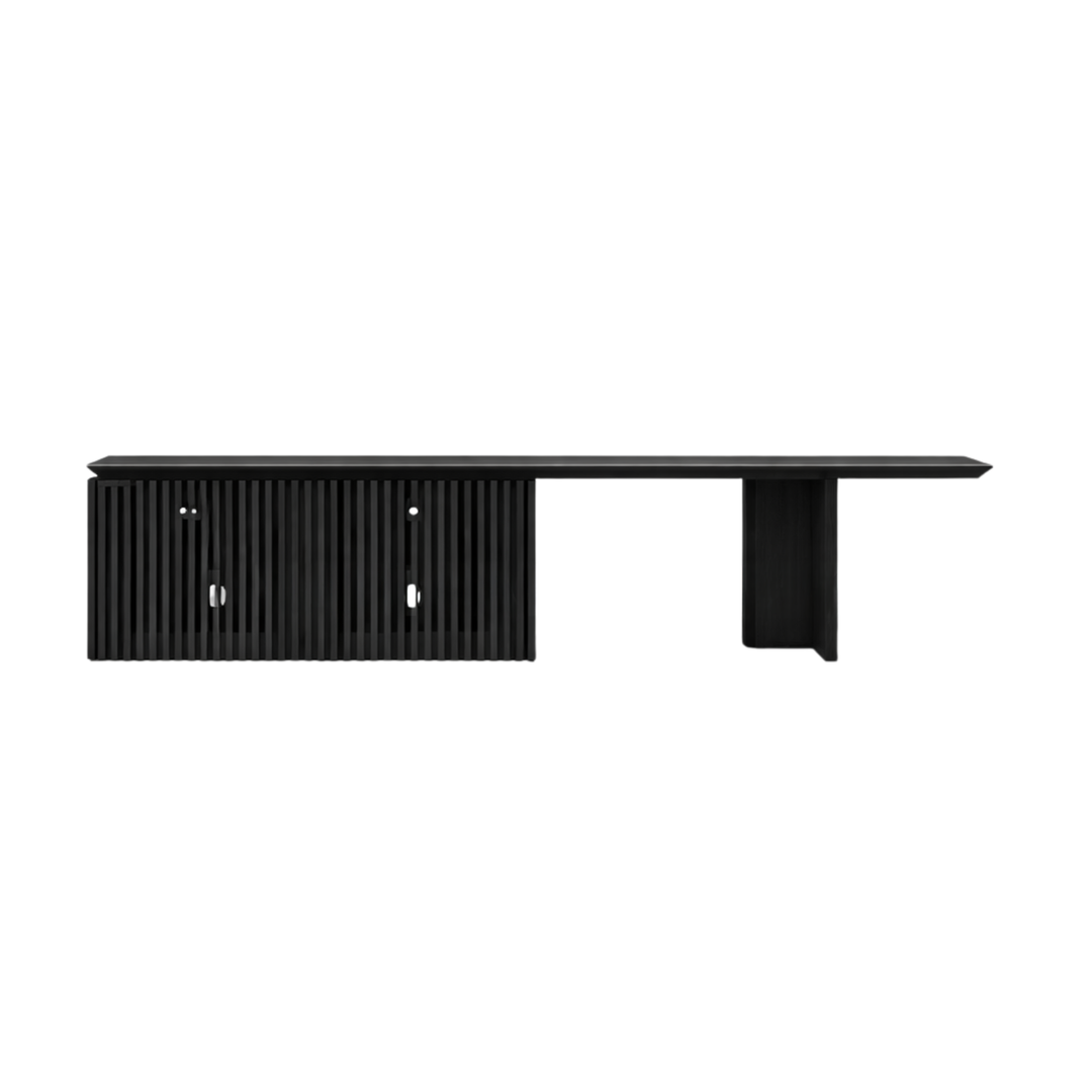 KINOKU Wabi Sabi Solid Wood TV Console