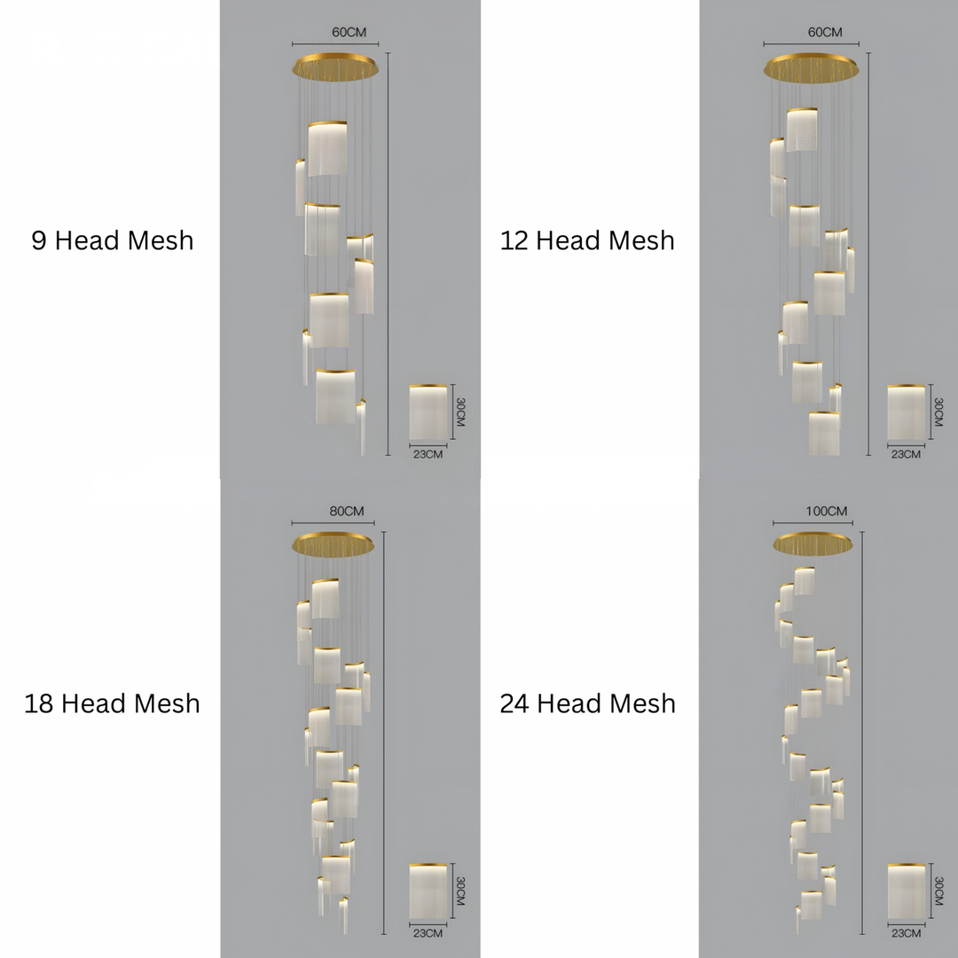 ESCOBAR Modern Grand Chandelier - Cassa Haus Singapore