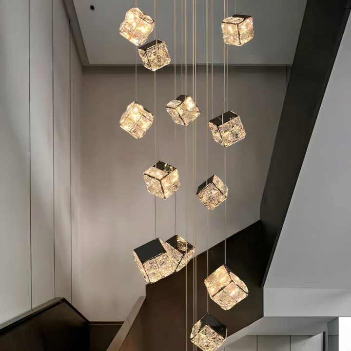 DRAKEMONT Modern Crystal Chandelier