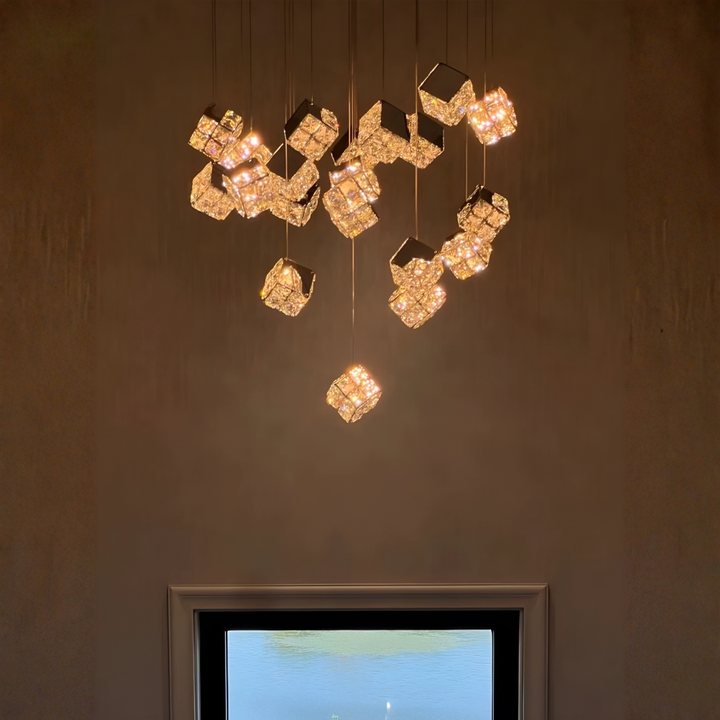 DRAKEMONT Modern Crystal Chandelier