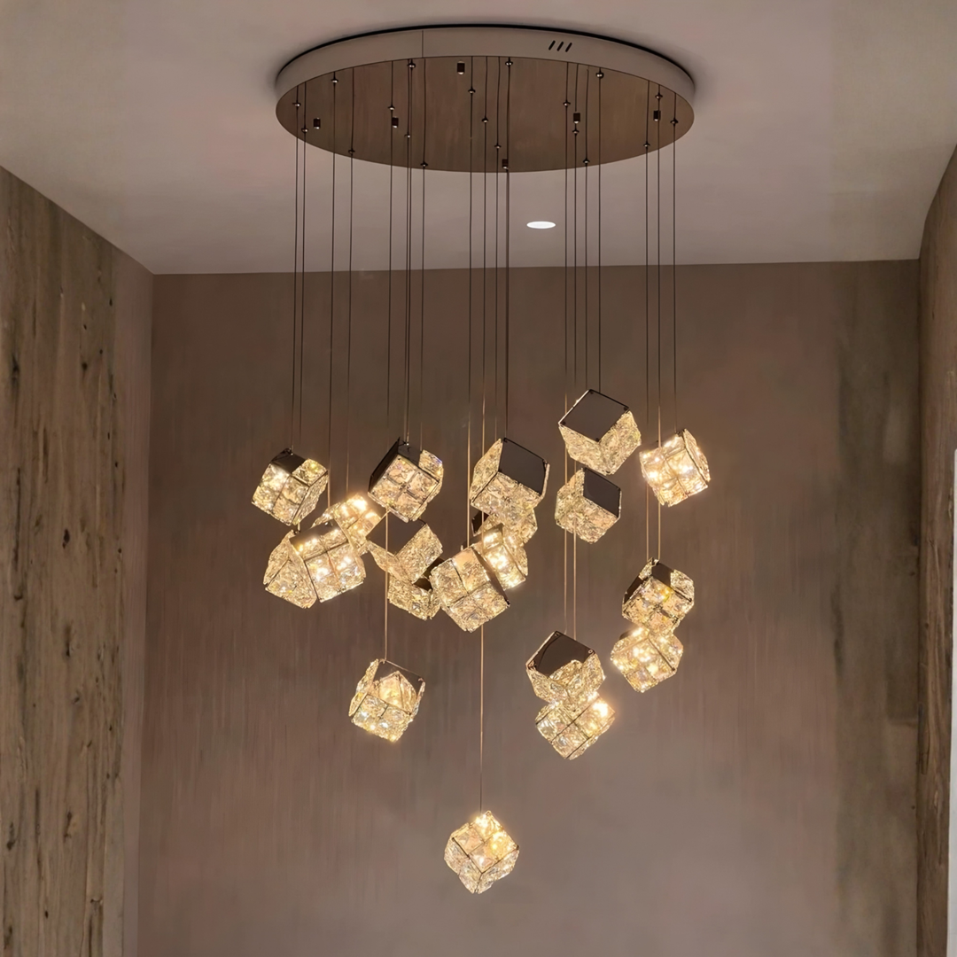 DRAKEMONT Modern Crystal Chandelier
