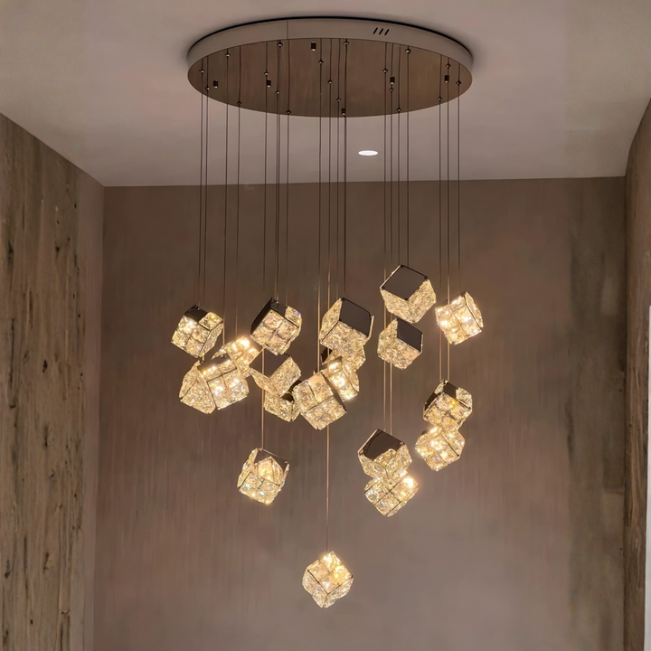 DRAKEMONT Modern Crystal Chandelier