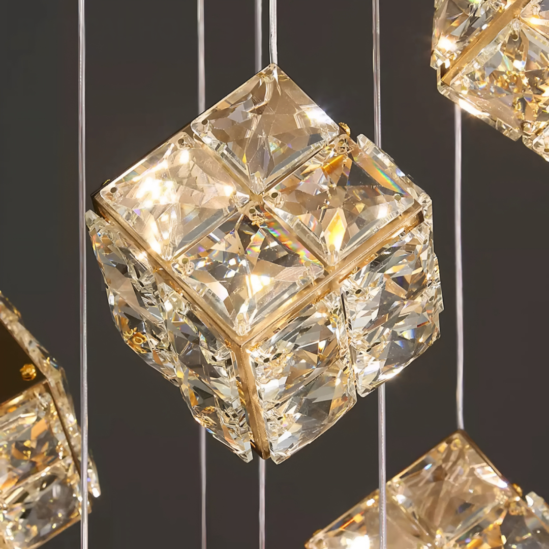 DRAKEMONT Modern Crystal Chandelier