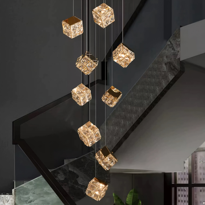 DRAKEMONT Modern Crystal Chandelier