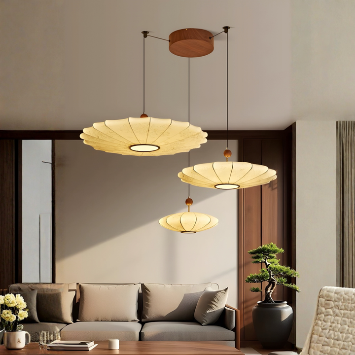 CANTARA Modern Lotus Pendant Ceiling Light - Cassa Haus Singapore
