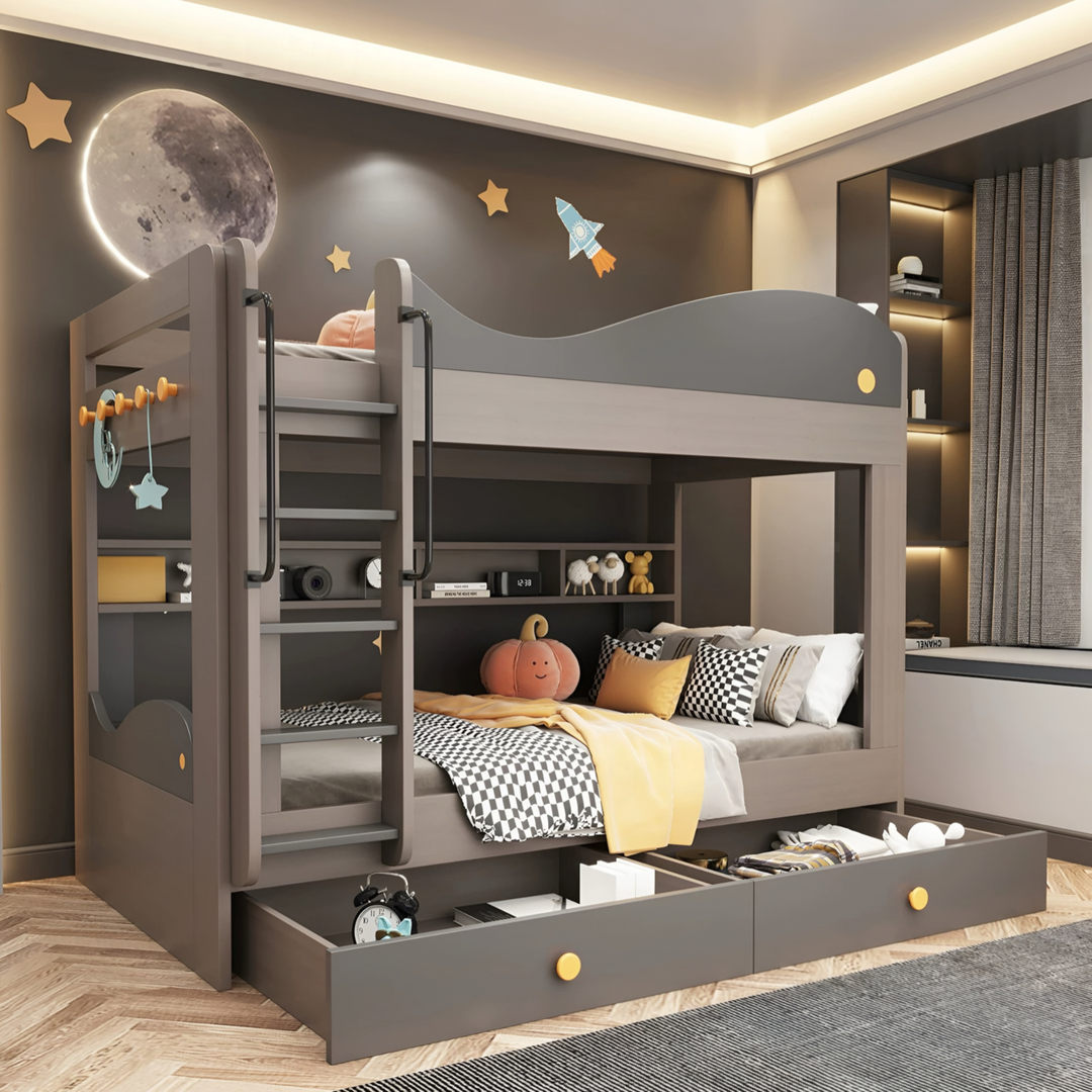 JOVI Modern Double Decker Bedframe