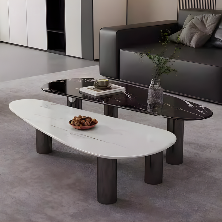 CALVET Modern Sintered Stone Coffee Table