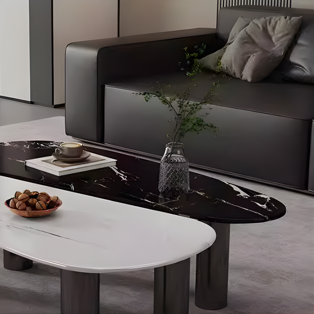 CALVET Modern Sintered Stone Coffee Table