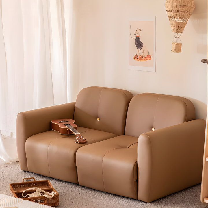 HARTFORD Modern Leather Sofa Bed