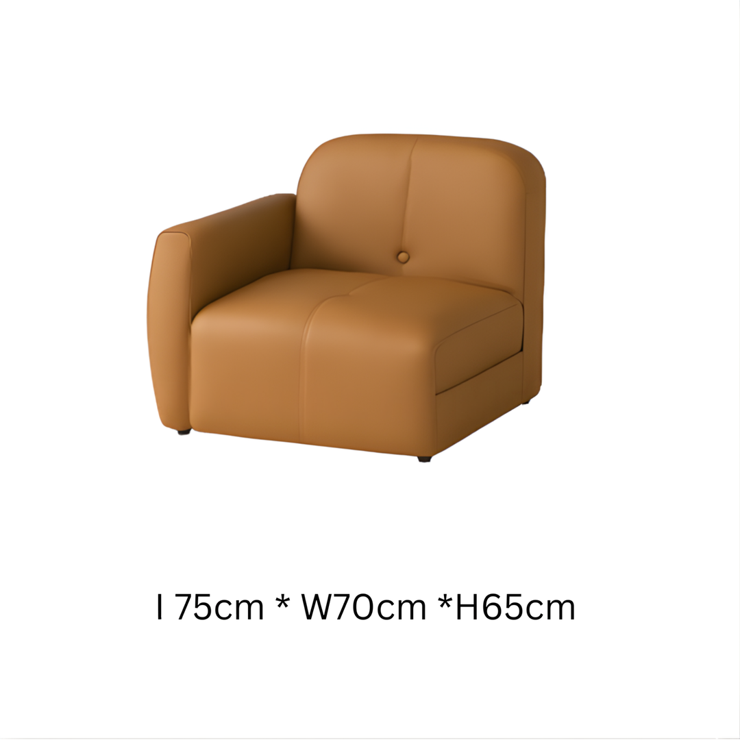 HARTFORD Modern Leather Sofa Bed