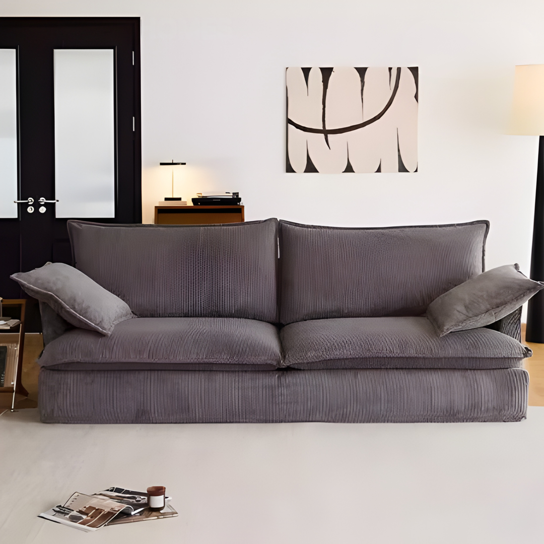 GILVAN Modern Fabric Sofa