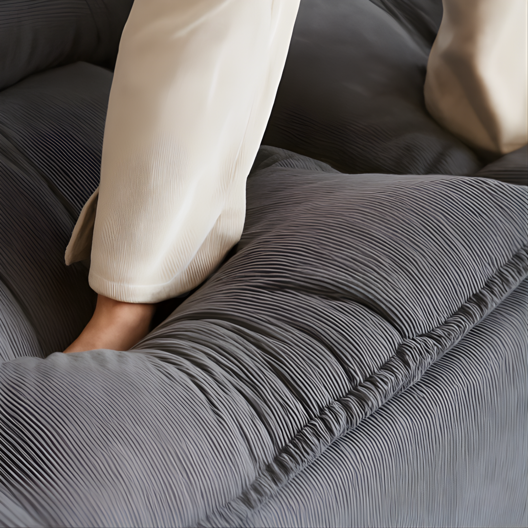 GILVAN Modern Fabric Sofa