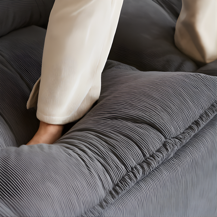 GILVAN Modern Fabric Sofa