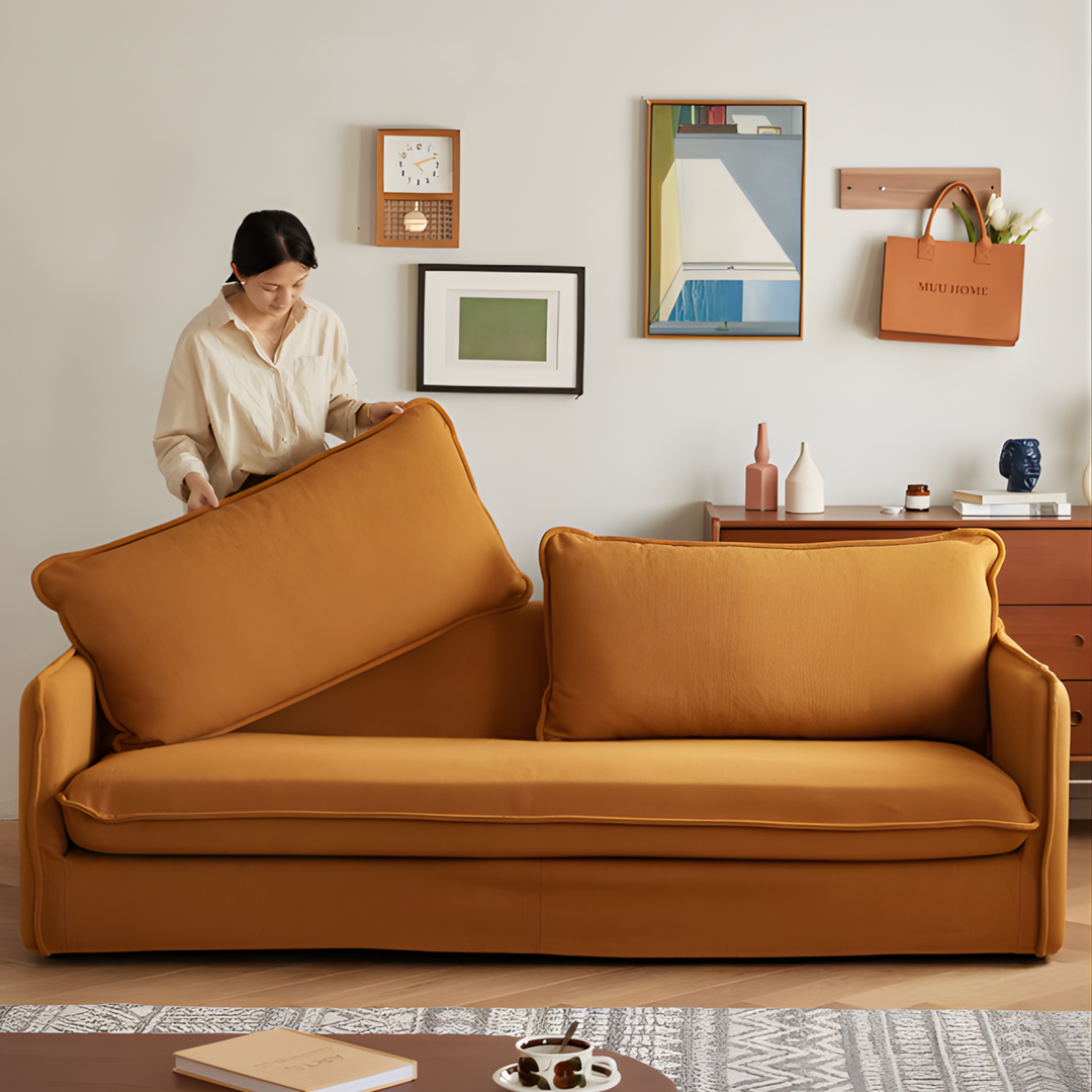 NUBI Modern Boucle Sofa