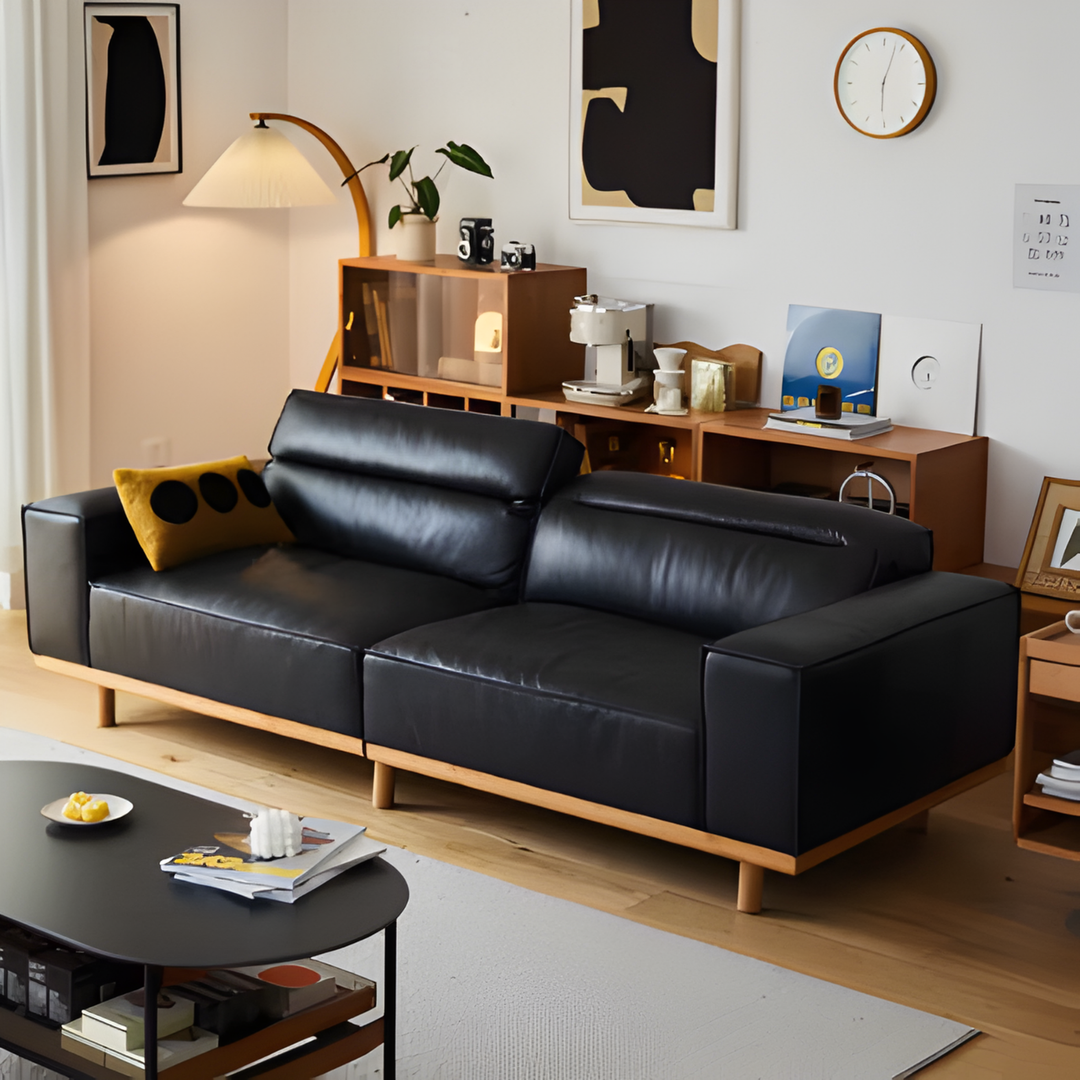 KOMI Modern Electric Leather Sofa