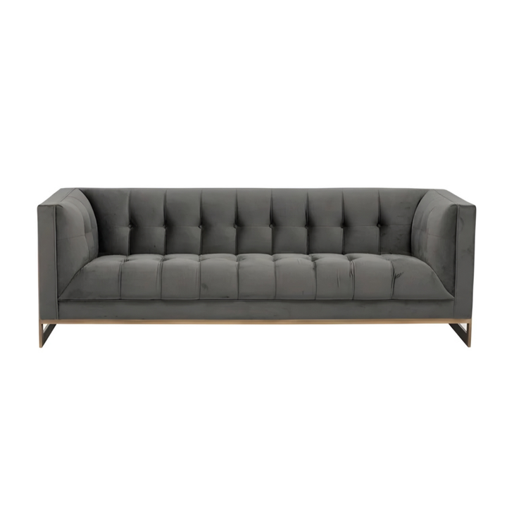 CANDLEHARE Victorian Velvet Sofa - Cassa Haus Singapore