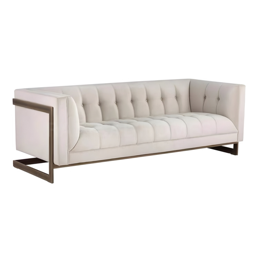 CANDLEHARE Victorian Velvet Sofa - Cassa Haus Singapore