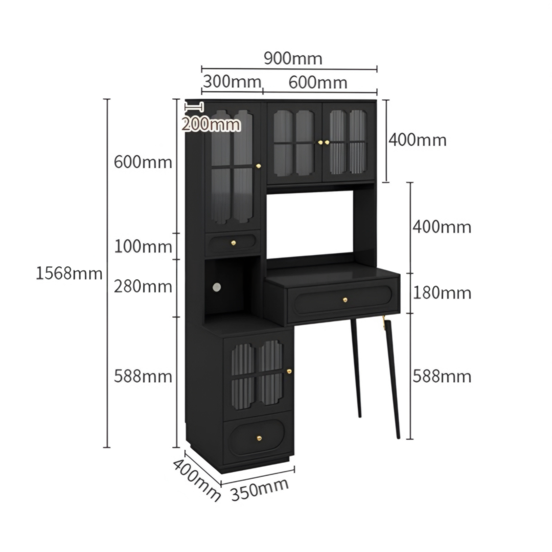 RIBELLA Modern Vanity Table