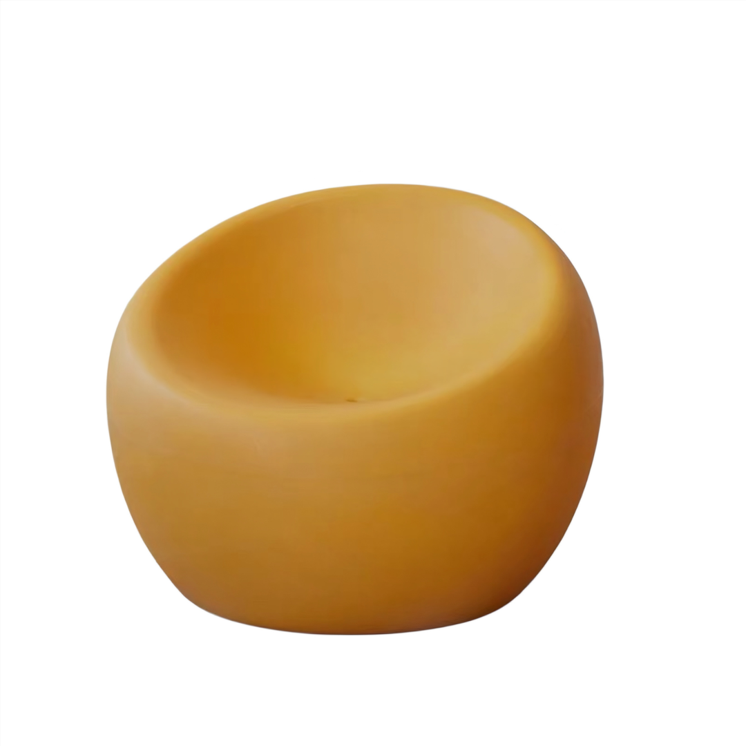 ELMARO Modern Plastic Lounge Chair