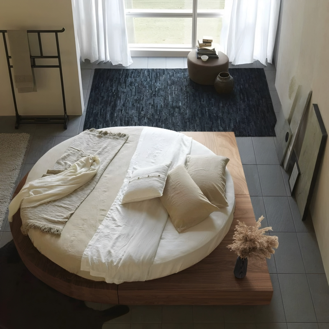 IRO Japandi Round Tatami Bedframe