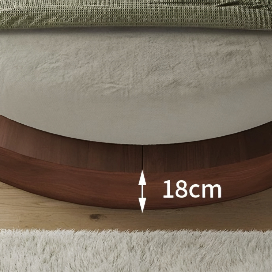 IRO Japandi Round Tatami Bedframe
