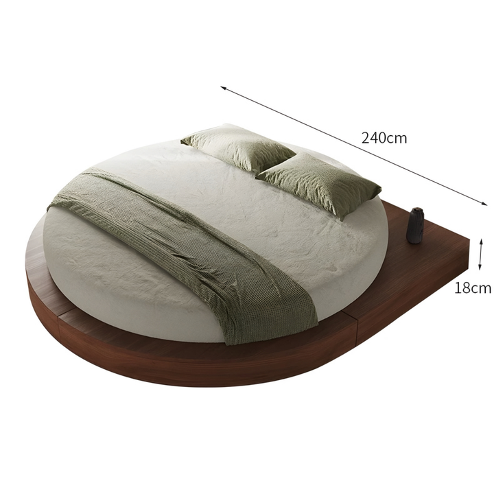 IRO Japandi Round Tatami Bedframe