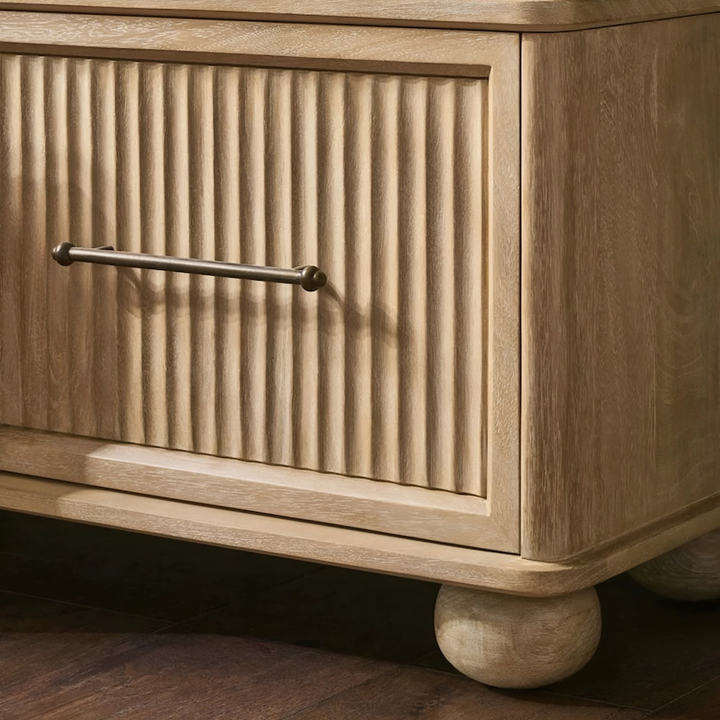 MERRAVEN Modern Solid Wood Shelf